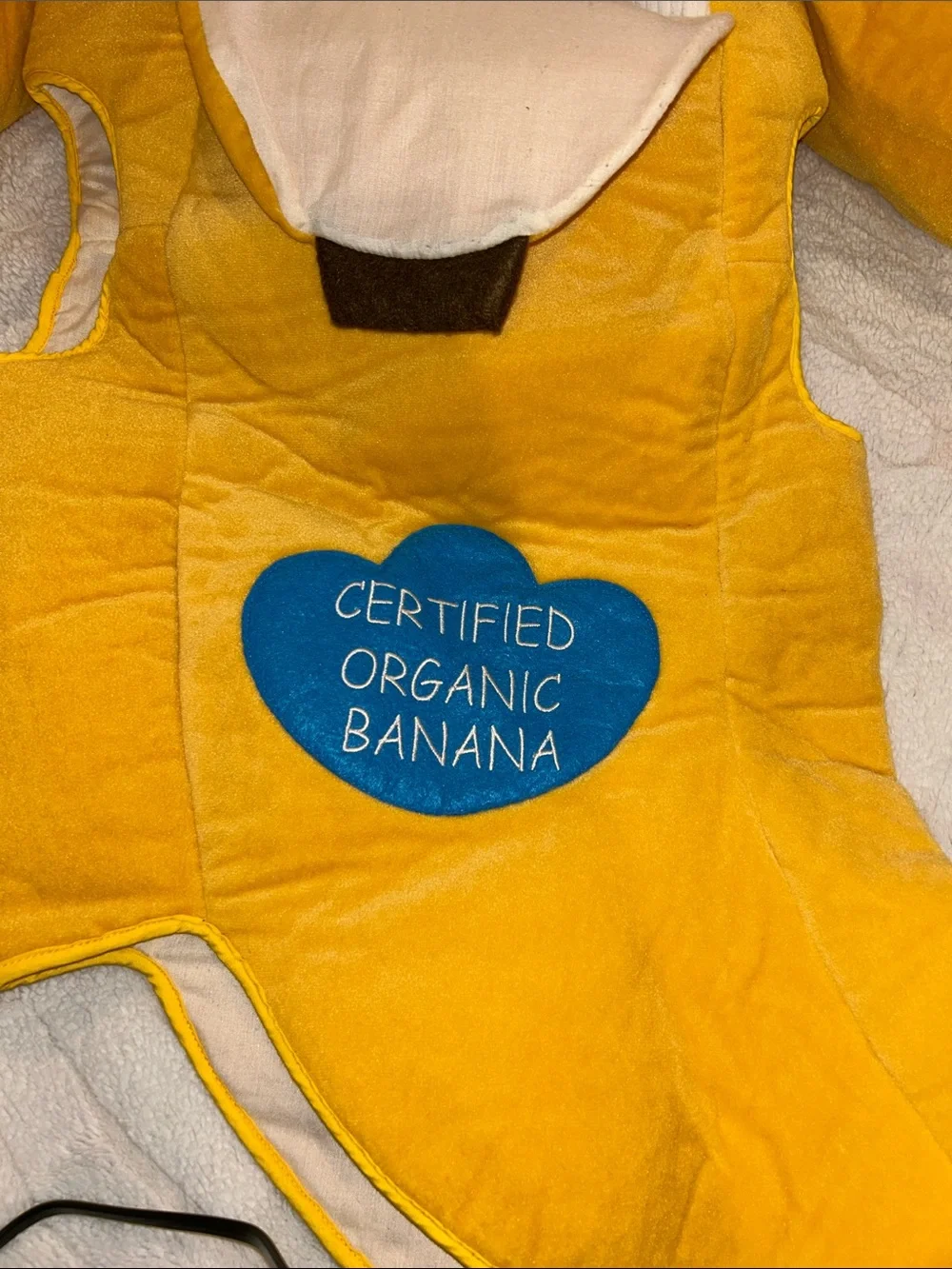 Pottery Barn Certified Organic Banana Kids Costume - Yellow